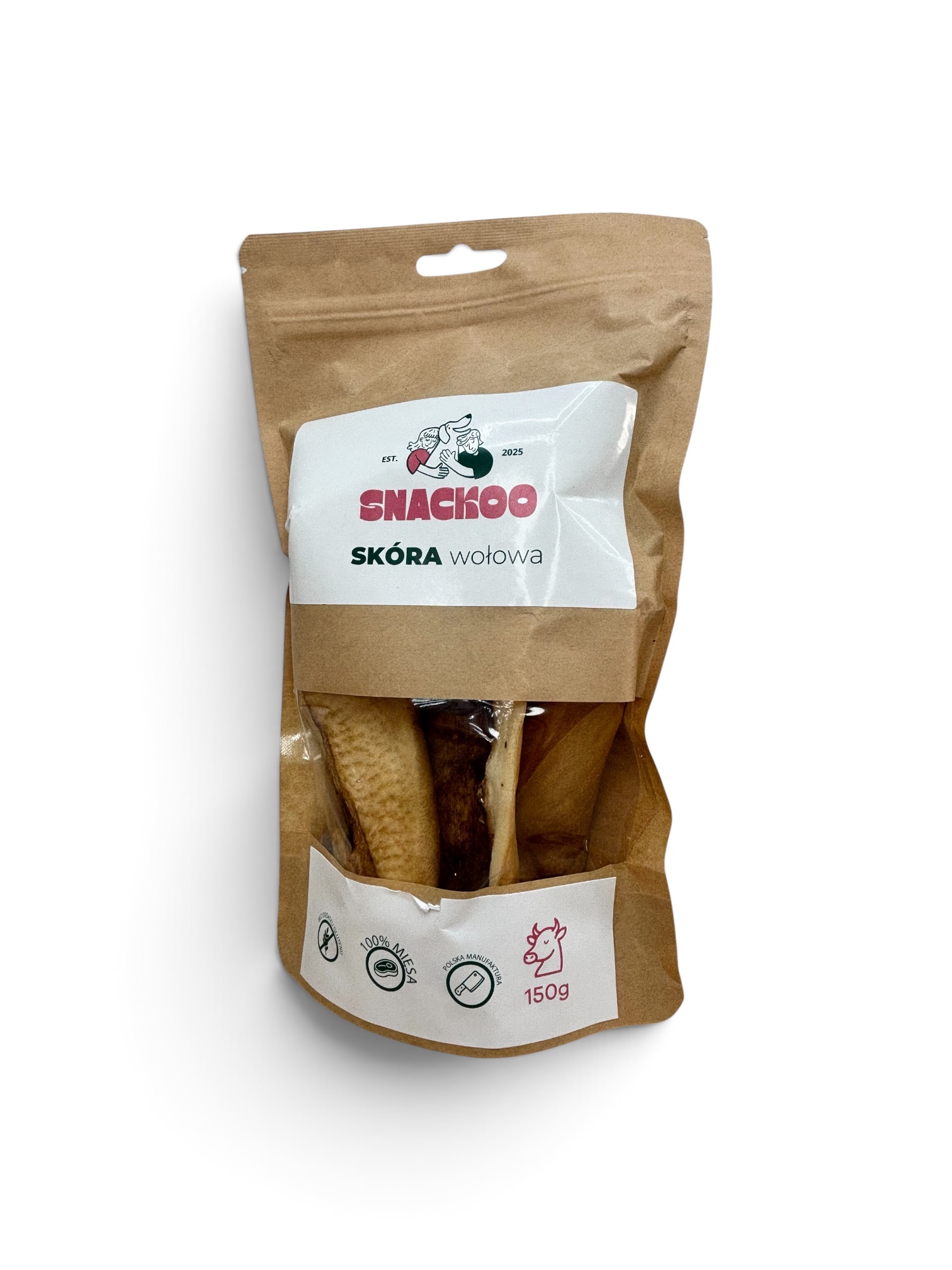 Skóra wołowa SNACKOO 150g