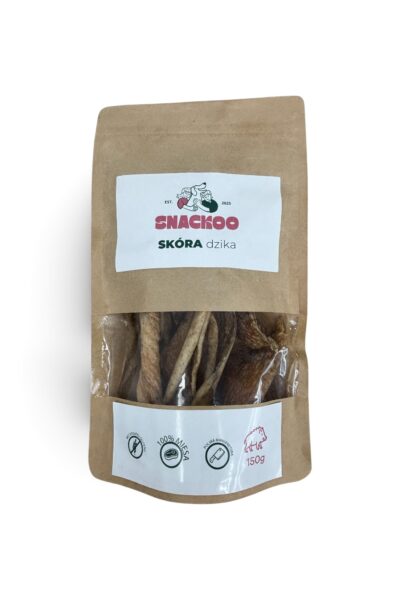 Gryzak skóra z dzika SNACKOO - 150g
