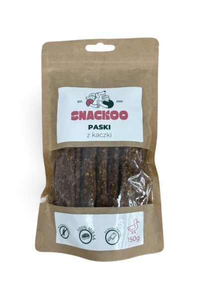 Paski mięsne z kaczki SANCKOO - 150g