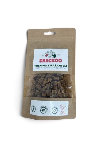 Treningowa kostka z bażanta SNACKOO - 100g