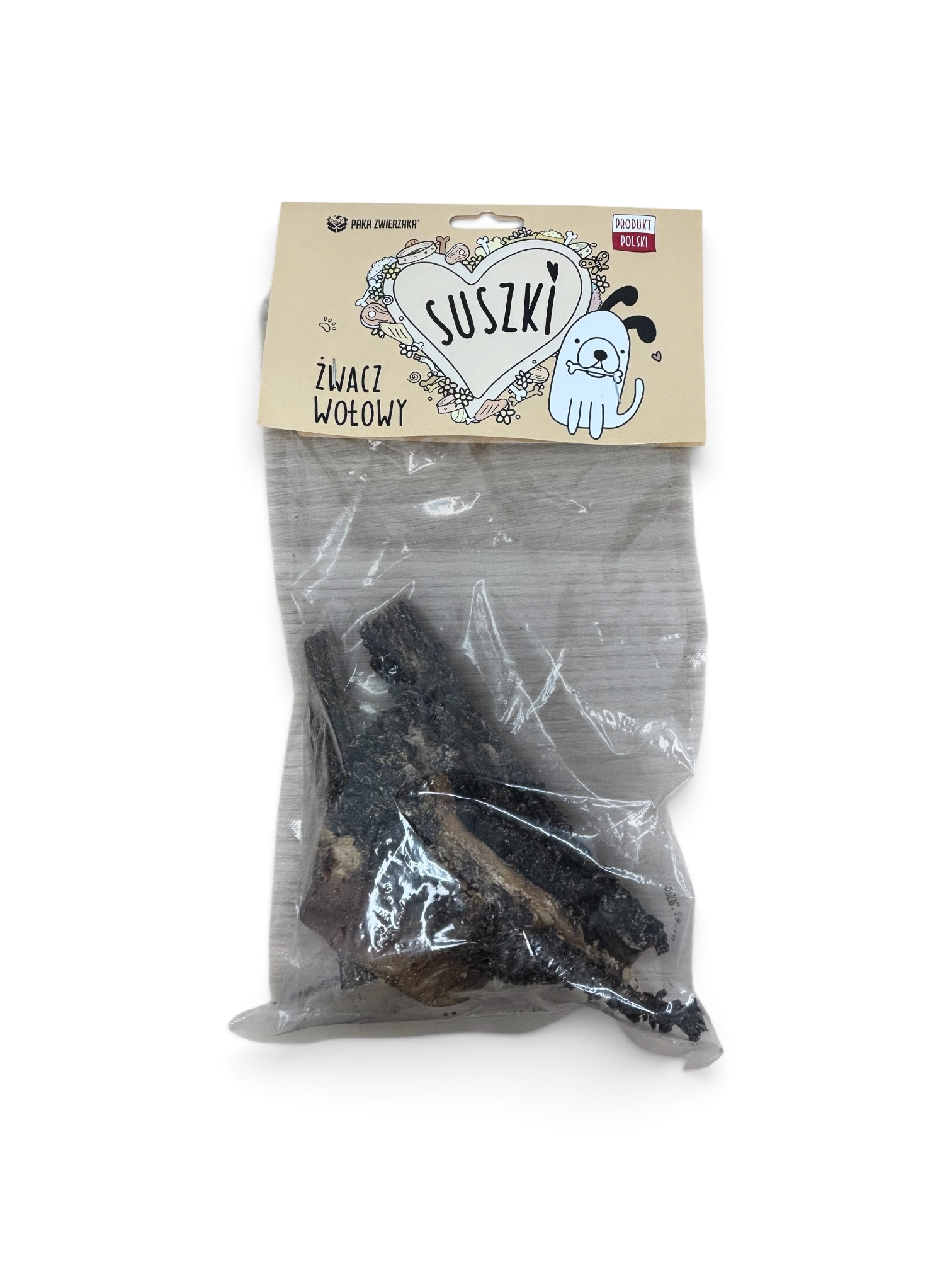Żwacz wołowy PAKA ZWIERZAKA - 100g