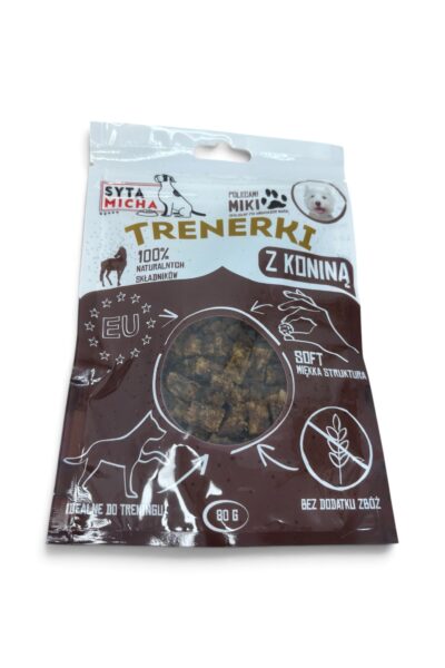 Trenerki z koniną SYTA MICHA - 80g