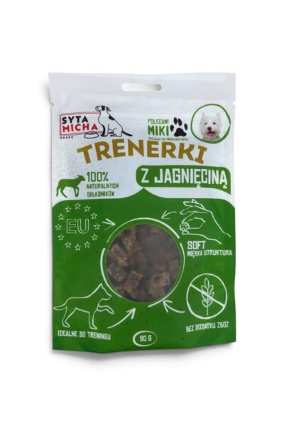 Trenerki z jagnięciną SYTA MICHA - 80g