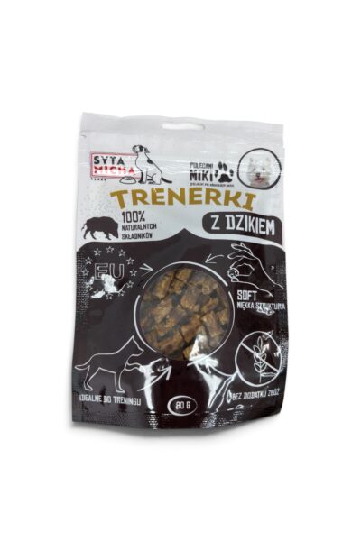 Trenerki z dzikiem SYTA MICHA - 80g