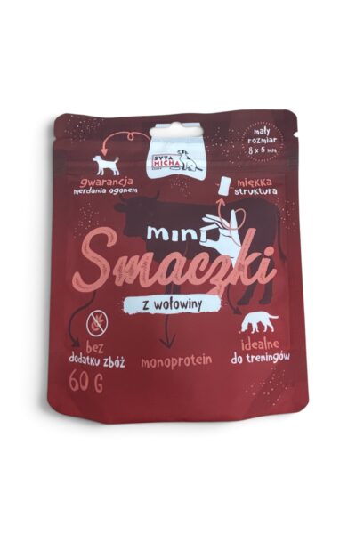 Mini smakołyki z wołowiną SYTA MICHA - 60g