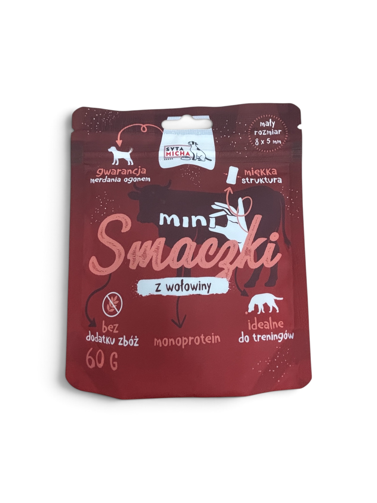 Mini smakołyki z wołowiną SYTA MICHA - 60g